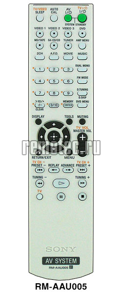 ����� Sony RM-AAU005