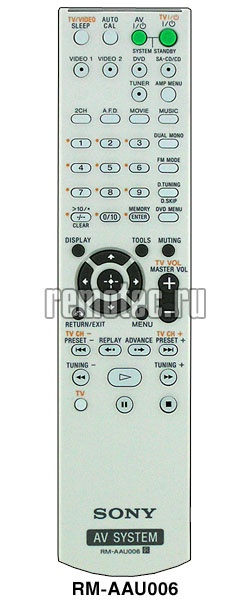 ����� Sony RM-AAU006