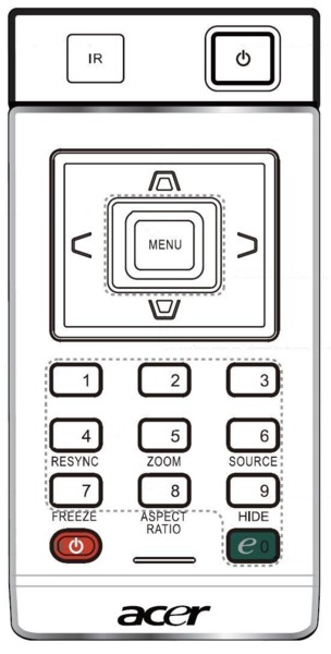 ����� ��� ��������� Acer X1161