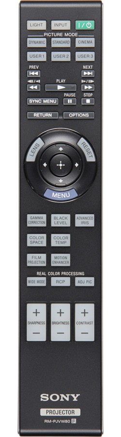 ����� Sony RM-PJHW80